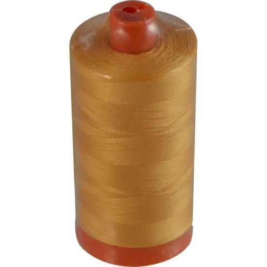 Aurifil Mako Cotton Thread Golden Honey 2214 50Wt 1422Yd {2}