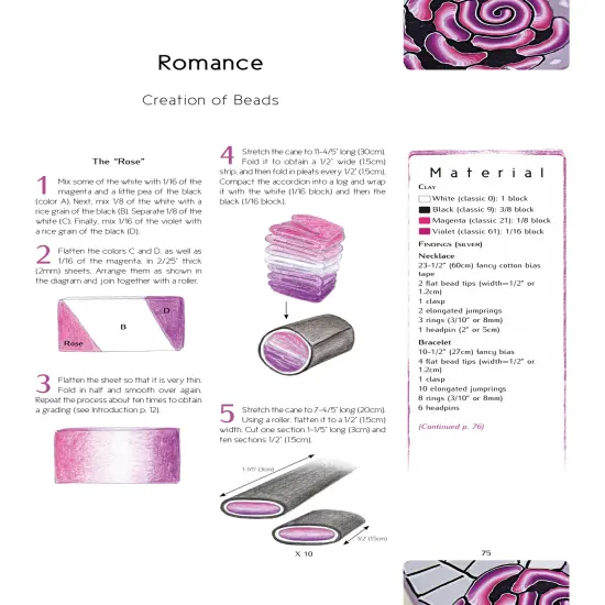 Polymer Clay Jewelry: The Art of Caning {4}