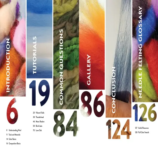 Jaana Mattson's Landscapes in Wool: The Art of Needle Felting {2}