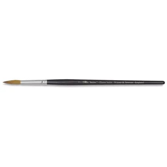 Winsor & Newton Series 7 Kolinsky Sable Brush - Pointed Round, Size 7 {1}