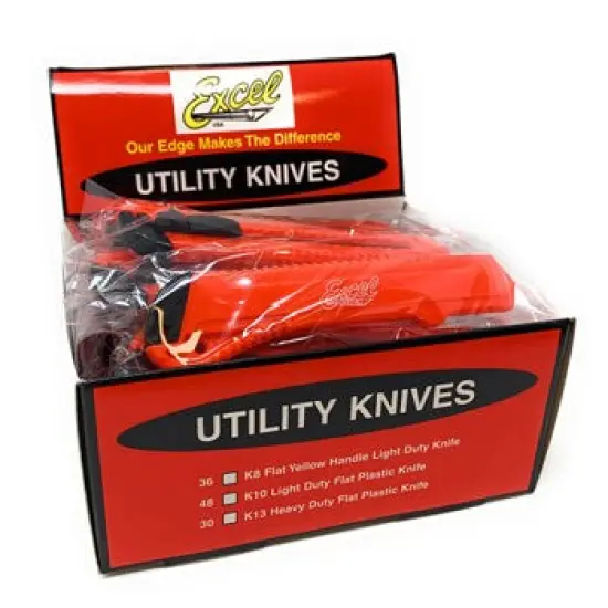 K13 Heavy Duty 18MM Large Snap Utility Knives - Set of 30 {1}