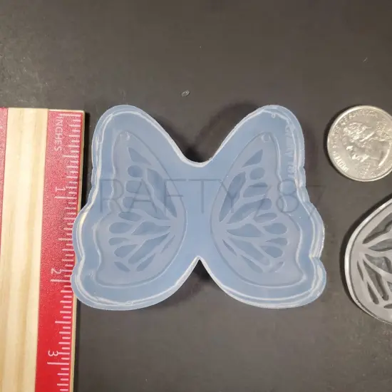 Butterfly Dangle Earring Silicone Mold (C12) {2}