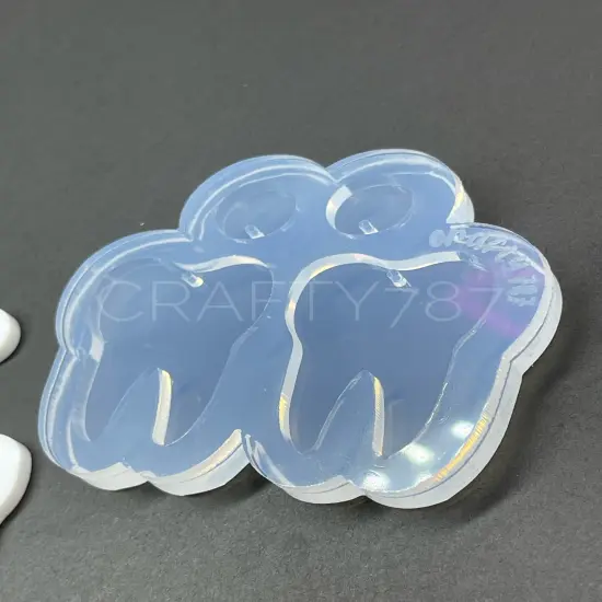 Tooth Dangle Keychain Silicone Mold (C5) {5}