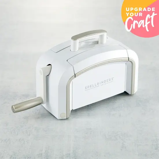 Spellbinders Platinum 6.0 Cut & Emboss Machine-White {6}