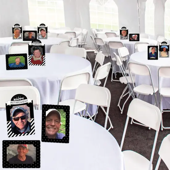 Big Dot of Happiness Happy Retirement - Retirement Party 4x6 Picture Display - Paper Photo Frames - Set of 12 {3}