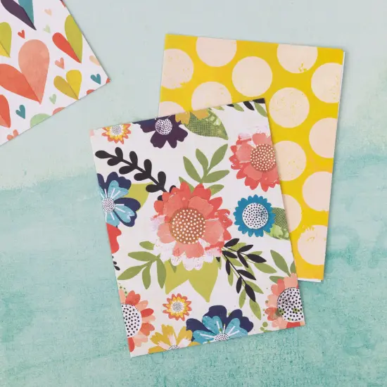 American Crafts A2 Cards W/Envelopes (4.375"X5.75") 40/Box-Vicki Boutin Print Shop {4}