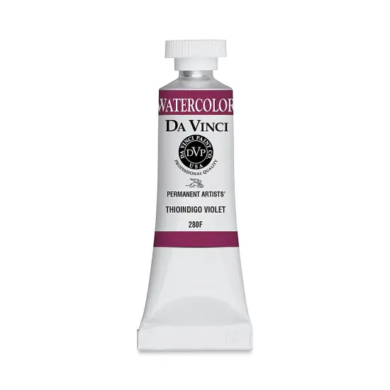 Da Vinci Artists' Permanent Watercolor - Thioindigo Violet, 15 ml tube {1}
