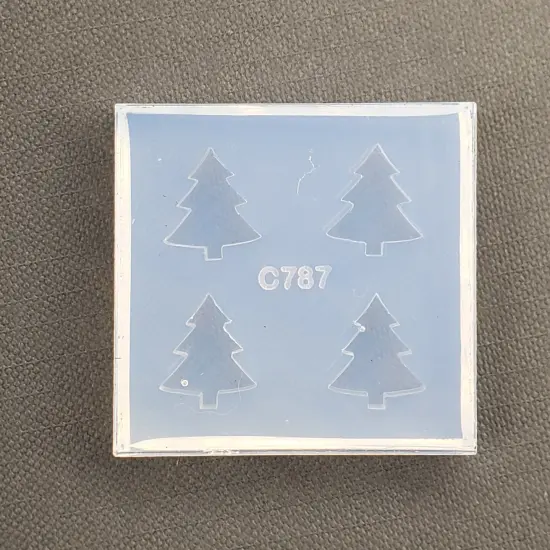 Christmas Tree Earring Mold(A5) {3}