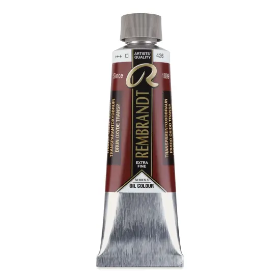 Rembrandt Artists' Oil Color - Transparent Oxide Brown, 150 ml tube {1}