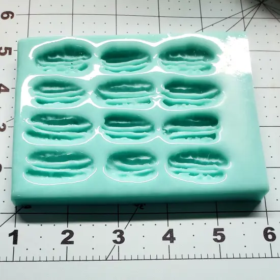 12pc Pecan Shape Silicone Mold | Realistic Food Shape For Soap Embeds | Candle Embeds | Wax Melts Silicone Mold {3}