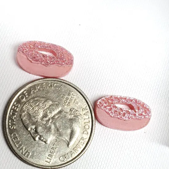 Donuts Studs Earrings Mold(A11) {3}