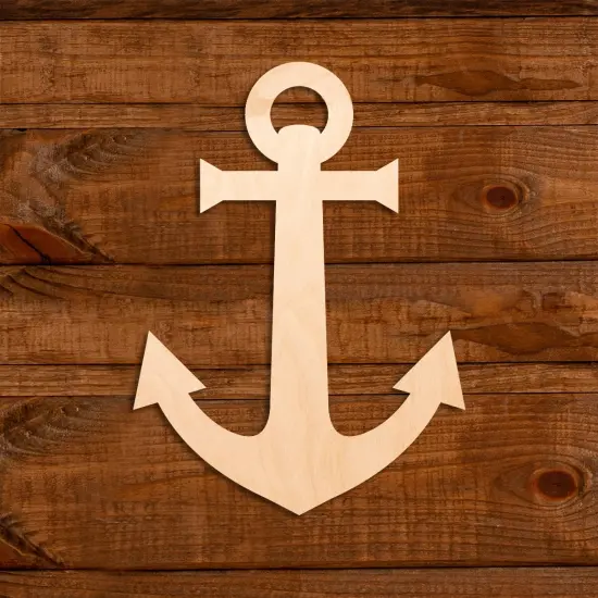 23 in. Unfinished Anchor {1}