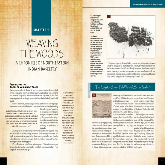 Indian Basketry of the Northeastern Woodlands {6}