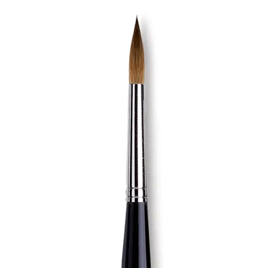 Da Vinci Maestro Kolinsky Brush - Long Tapered Round, Short Handle, Size 7 {1}