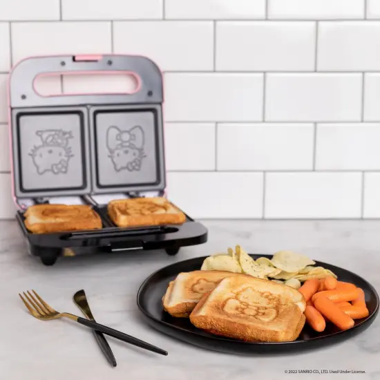 Uncanny Brands Hello Kitty Pink Grilled Cheese Maker {3}