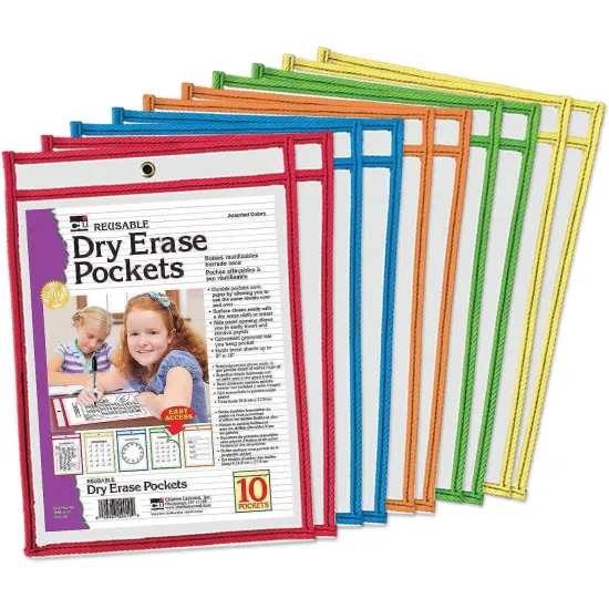 Dry Erase Pockets {1}
