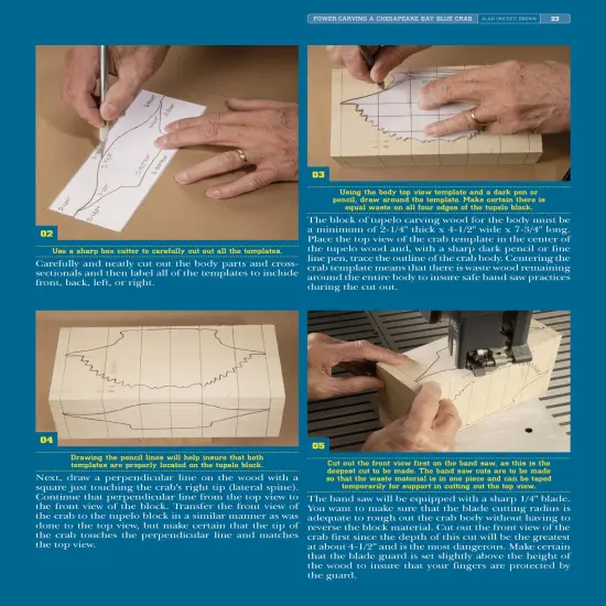Power Carving a Chesapeake Bay Blue Crab {2}