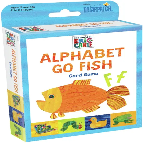 Briarpatch Eric Carle Card Game-Alphabet Go Fish {2}