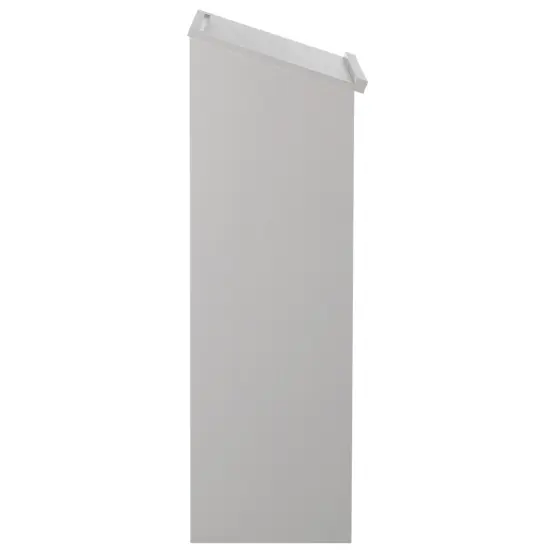 Standing Floor Podium with Storage for Church, School, Office or Home White {6}