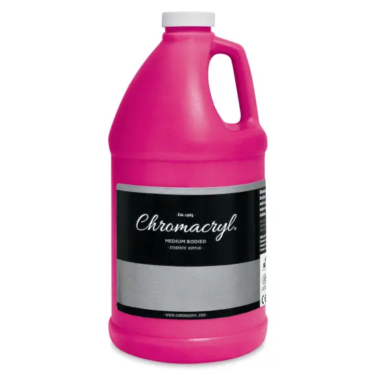 Chromacryl Students' Acrylics - Magenta, 64 oz bottle {1}