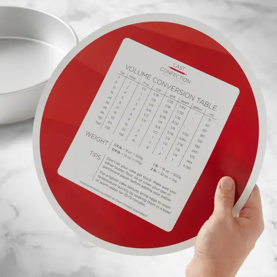 Last Confection Aluminum Round Cake Pan Sets - Professional Bakeware {6}