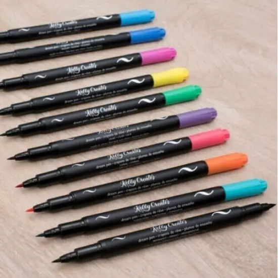 PENS - AC - KELLY CREATES - DREAM PEN - RAINBOW - (10 PIECES) 343551 {2}
