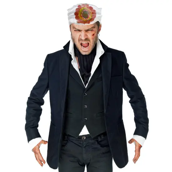 Bloody Wound Gauze Bandage - Halloween Blood Costume Bandages 1 Piece Assorted Styles {4}