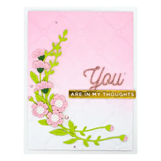 Spellbinders 3D Embossing Folder 5.5"X8.5"-Tufted {5}