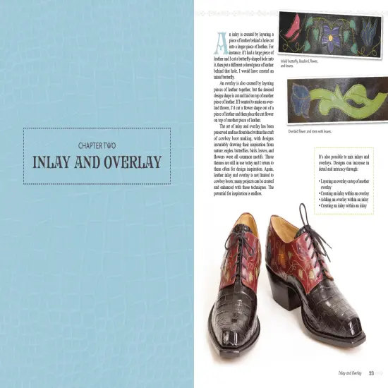 The Art of Leather Inlay and Overlay {3}