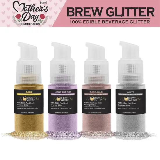 Mother's Day Brew Glitter Spray Pump Combo Pack Collection B (4 PC SET) {1}
