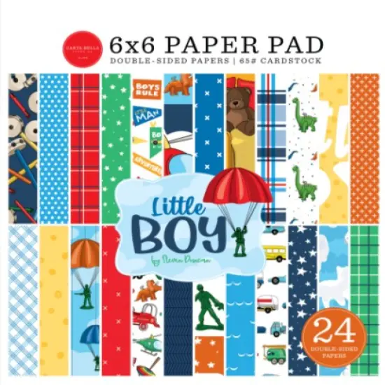 Carta Bella Little Boy 6 x 6 Paper Pad {1}