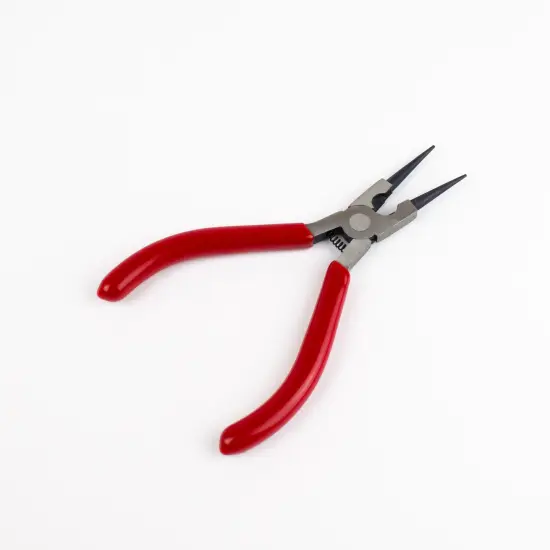 Round Nose Pliers with Side Cutter {3}