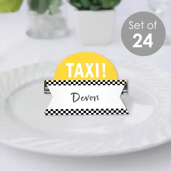 Big Dot of Happiness NYC Cityscape - New York City Party Tent Buffet Card - Table Setting Name Place Cards - Set of 24 {3}