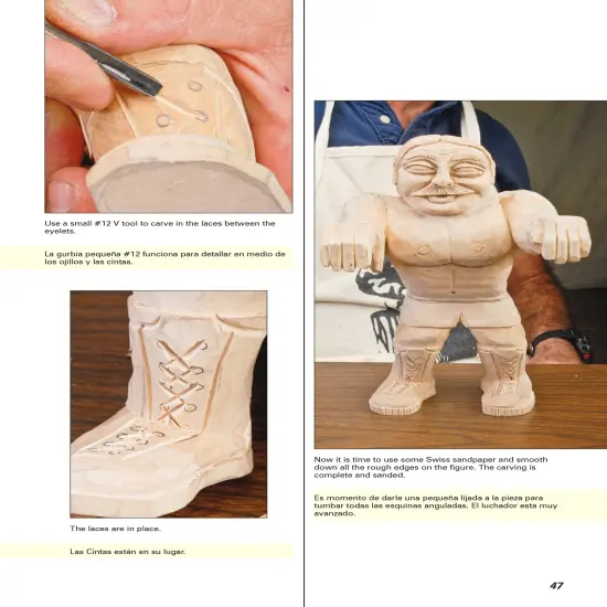 Carving Mexican Wrestlers {3}