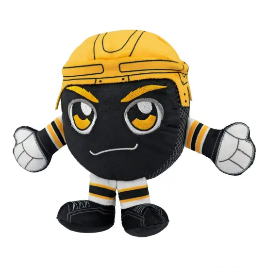 Bleacher Creatures Boston Bruins 8" Kuricha Hockey Puck Sitting Plush {3}
