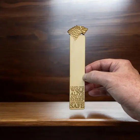 Bookmark - Leave One Wolf Alive {2}