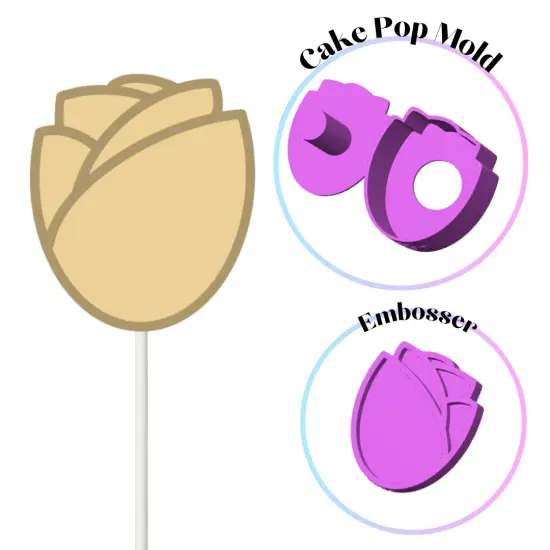 Rose Cake Pop Mold {2}