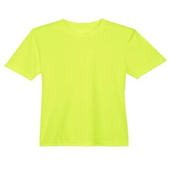 Team&reg; Youth Zone Performance T-Shirt Safety Yellow {1}