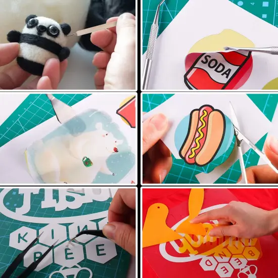 30 Pieces Precision Craft Weeding Tools for Weeding Vinyl, DIY Art Work Cutting, Hobby, Scrapbook,Sewing. {4}