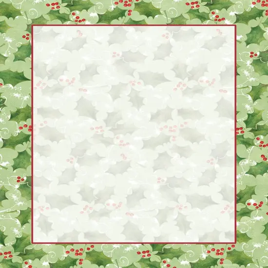 Great Papers! Jolly Holly Holiday Letterhead, Invitations and Announcements, Printer Friendly, 8.5" x 11", 80 Pack {1}