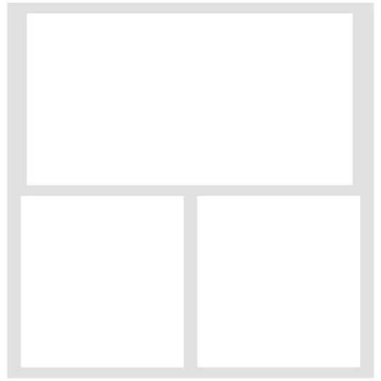 Simple Stories Simple Pages Page Template-(1) 2-3"X4" & 1-4"X6" {5}