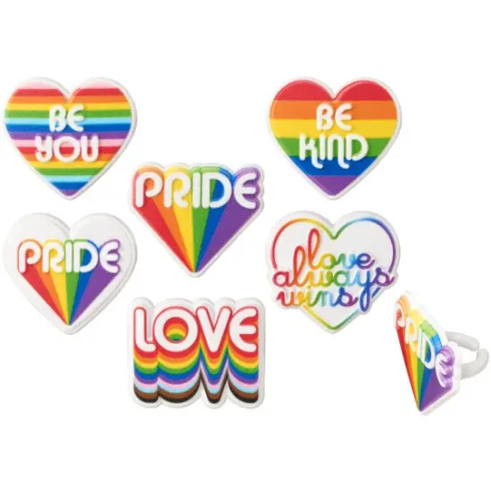 Love Always Wins Cupcake Rings, 12ct {1}