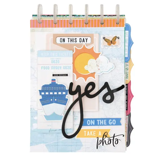 American Crafts Double-Sided Paper Pad 6"X8" 36/Pkg-Vicki Boutin Where To Next {3}