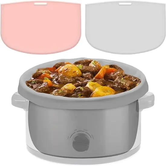 2 Pack Reusable Slow Cooker Crock Pot Silicone Liners {1}