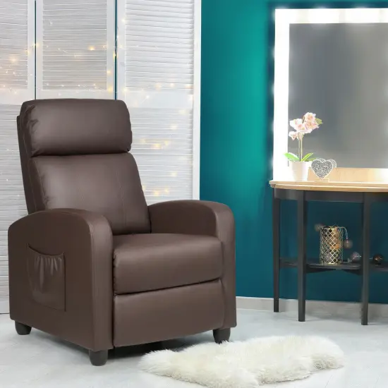 Recliner Sofa Wingback Chair with Massage Function {2}