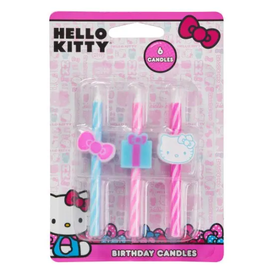 Hello Kitty Character Candles, 6pc {1}