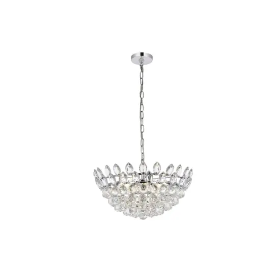 Emilia 20 inch pendant in chrome {1}