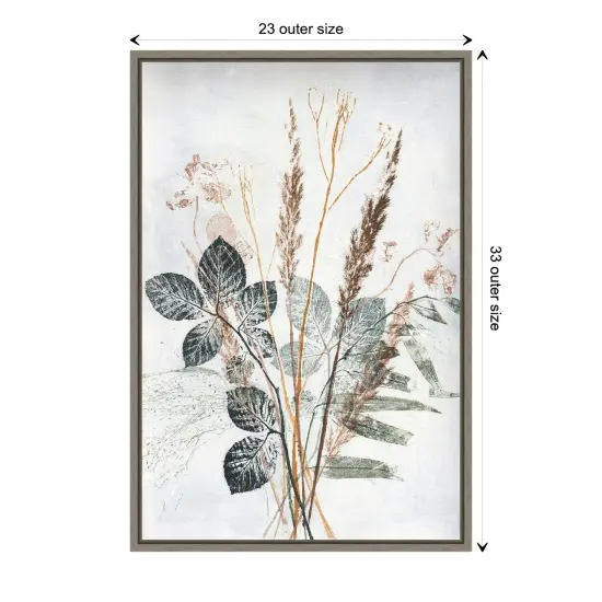 Bouquet 2 Natural by Pernille Folcarelli Canvas Art Framed {3}