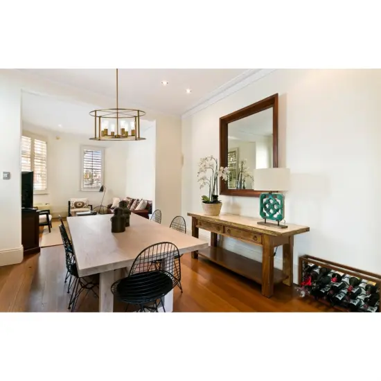 Agnys 6 lights pendant in brass {2}