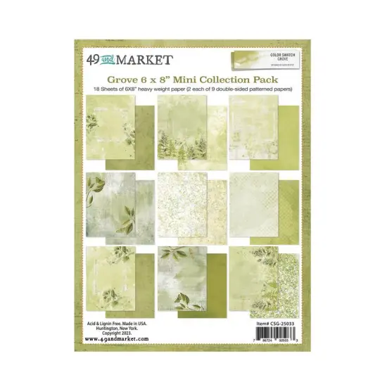 Color Swatch Grove 6x8 Collection Paper Pack - 49 And Market {1}